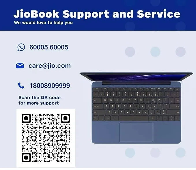 Reliance JioBook Support